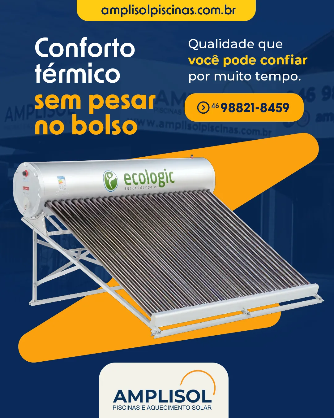 Amplisol - Piscinas e Aquecimento Solar